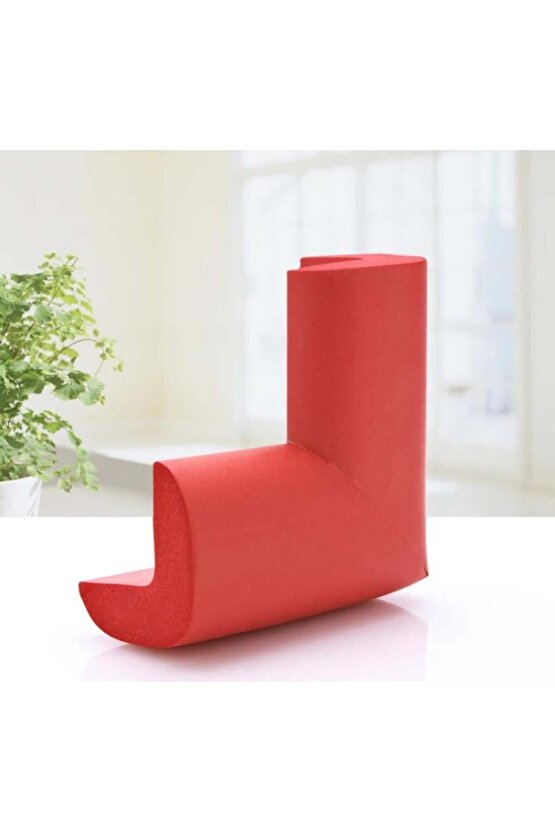 4lü Xxl Jumbo V Tipi Kırmızı Köşe Koruyucu