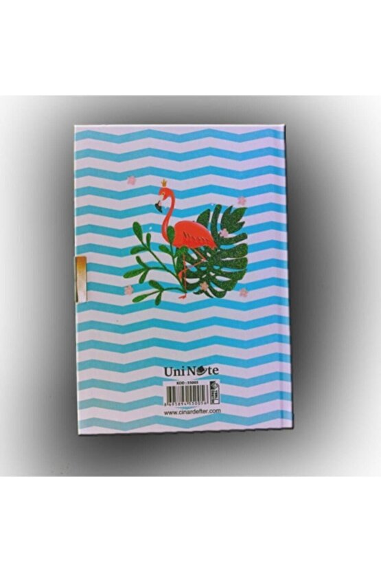 Çınar Uni Note Kilitli Günlük & Hatıra Defteri Flamingo Cloud