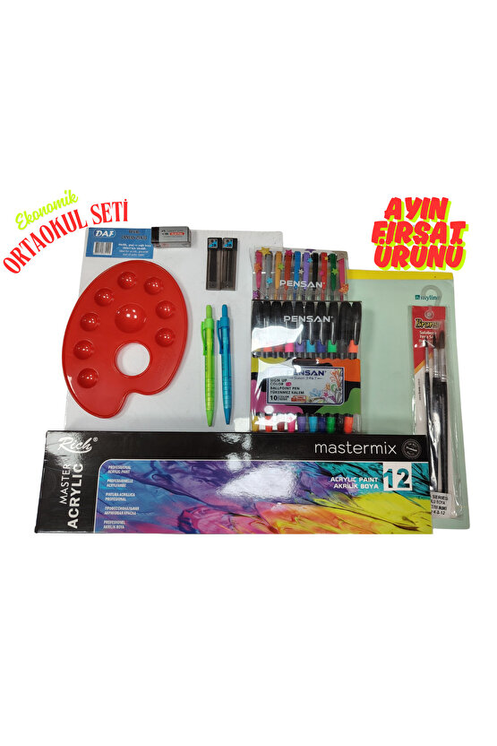 ekonomik ortaokul başlangıç seti