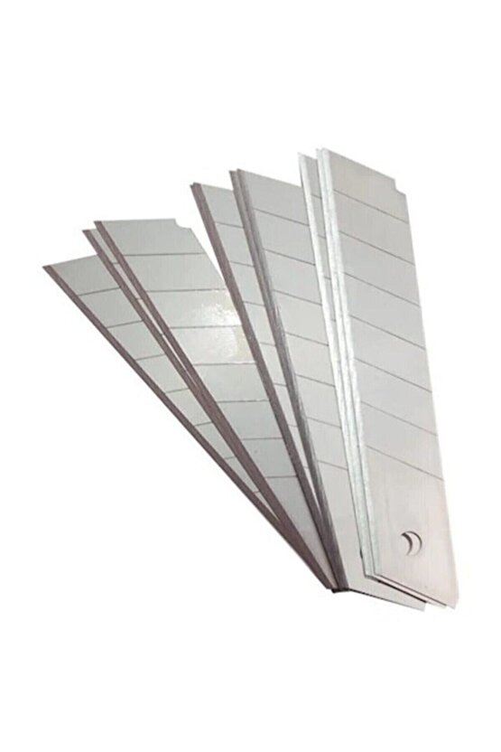 NEİKO Maket Bıçağı Falçata Yedek Ucu 0,5x18 Mm 10 Adet