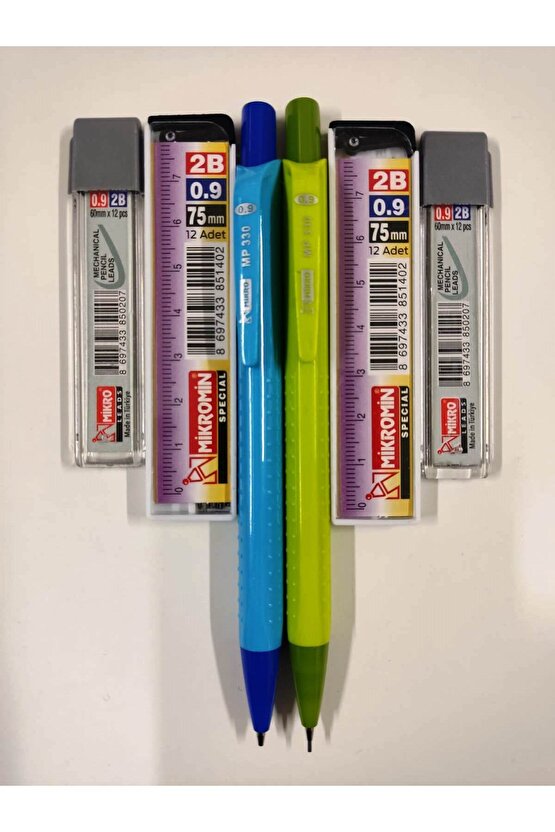 0.9 Uçlu Kalem ( 2 Adet Kalem) ( 0,9 Kalem Ucu - 4 Kutu)