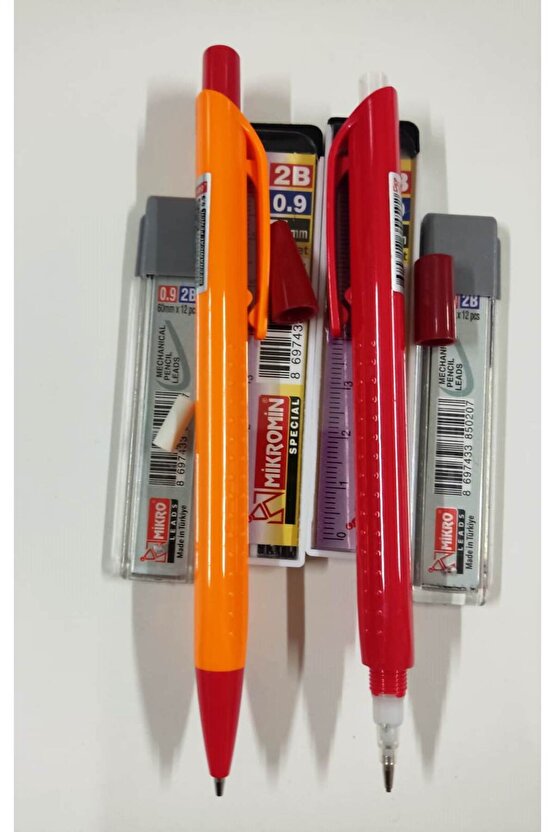 0.9 Uçlu Kalem ( 2 Adet Kalem) ( 0,9 Kalem Ucu - 4 Kutu)