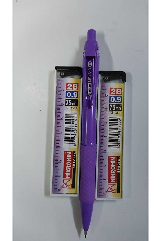 -0.9 Uçlu Kalem+2 Kutu Uç