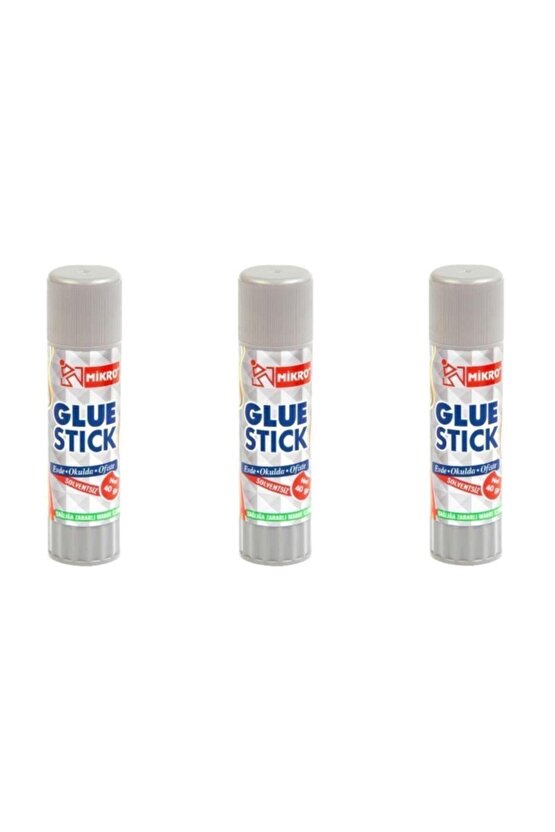 40 Gr. Glue Katı Stick Yapıştırıcı 3 Adet
