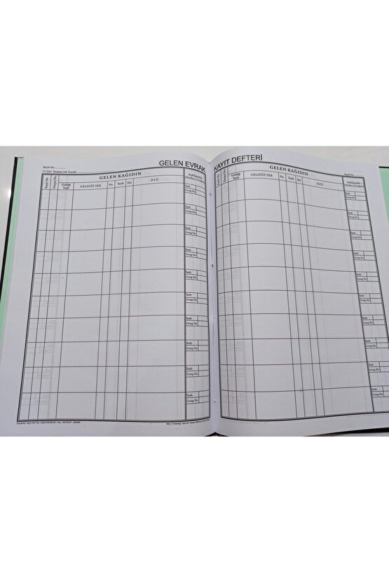 Gelen Evrak Kayıt Defteri