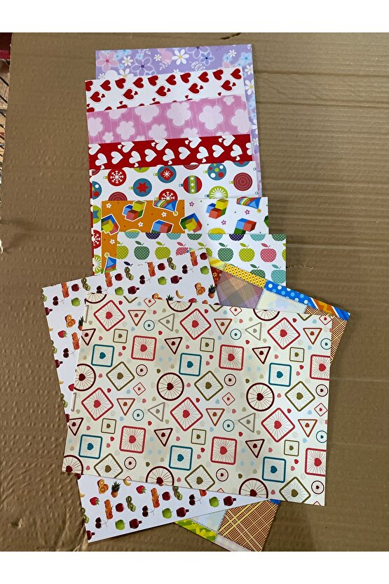 Desenli Foto Karton 250 Gr A4