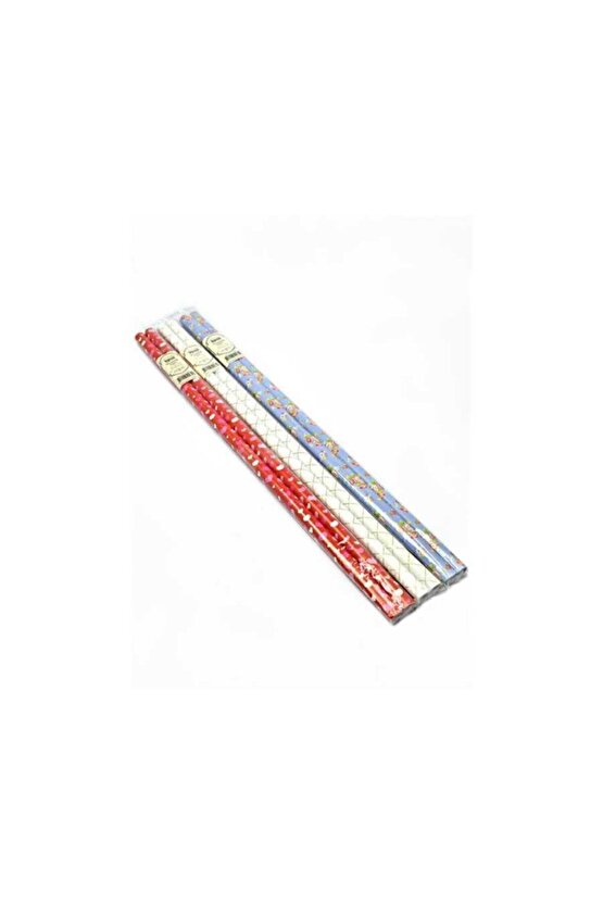 Vintage Label Hediye Paket Kağıdı Premium 2li