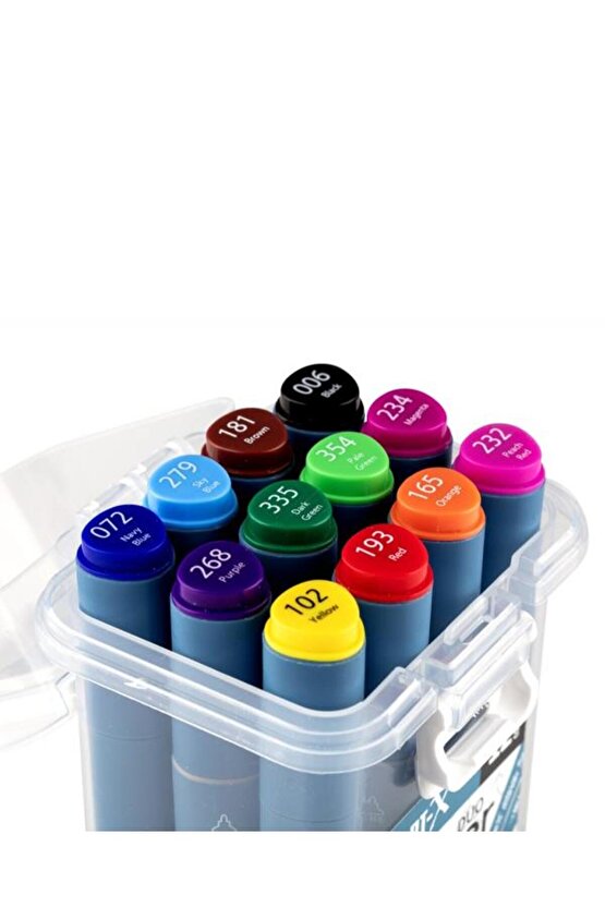 Art X Sketch Duo Marker Çift Uçlu Marker Kalem 12 Renk Set 18046