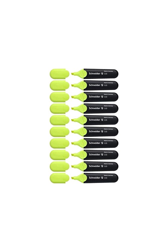 150 Job Sarı Fosforlu Kalem 10 Adet