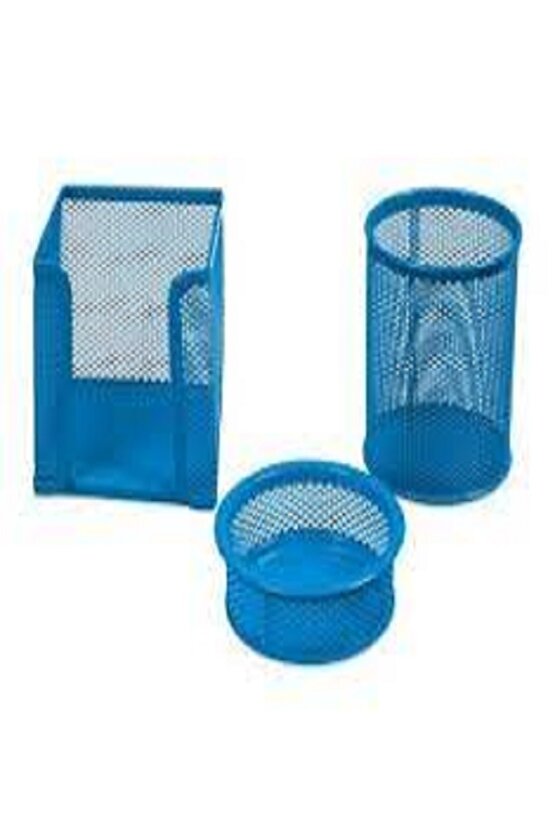 BİON ÜÇLÜ MASAÜSTÜ SETİ KIRMIZI 9305 (CANLI RENKLER)