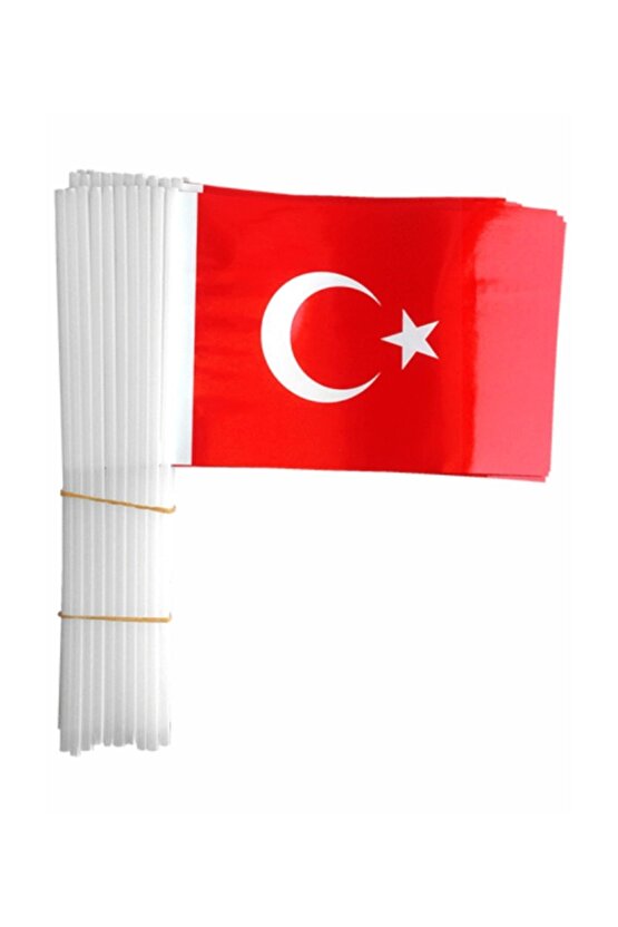 Sopalı Battal Boy Türk Bayrağı 50 Li