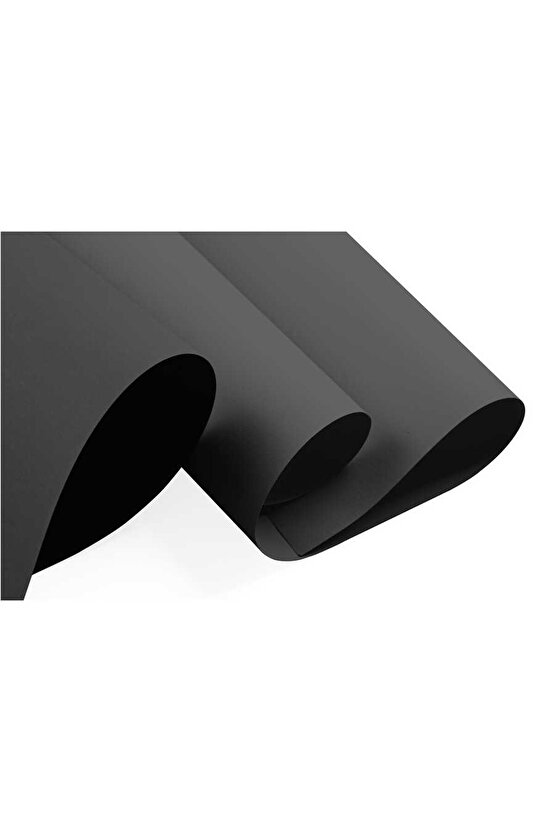 Fon Kartonu 50x70 Cm 120 gr Siyah 100 Lü (1 PAKET 100 ADET) Hamurundan Boyama