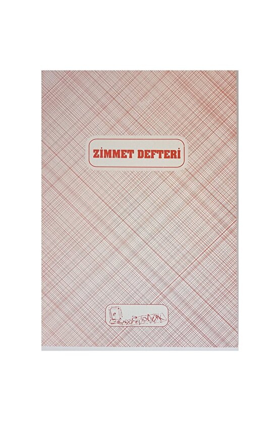 Cem Evrak Zimmet Defteri Karton Kapak 40 Yp