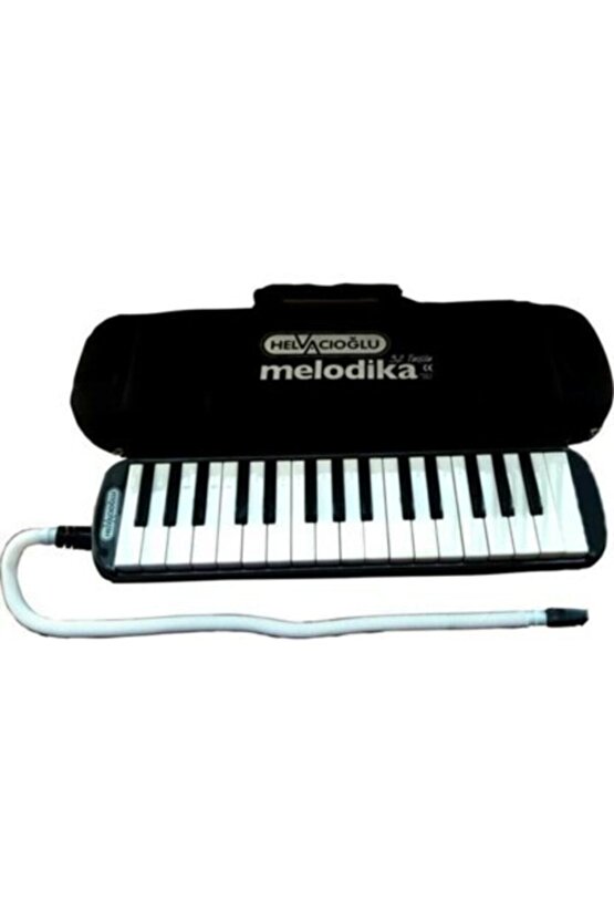 32k 32 Tuşlu Melodika, Bez Çantalı Melodika Kırmızı