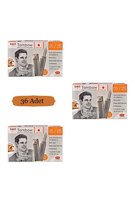 Klasik Tüp 0.5 Mm 2b - 36 Adet