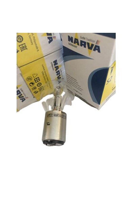 Motosiklet Narva S2 12V 3535W Bosch Tipi Ampul
