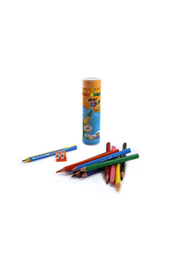 Kids Evolution Metal Tüpte Kuru Boya Kalemi 12+1