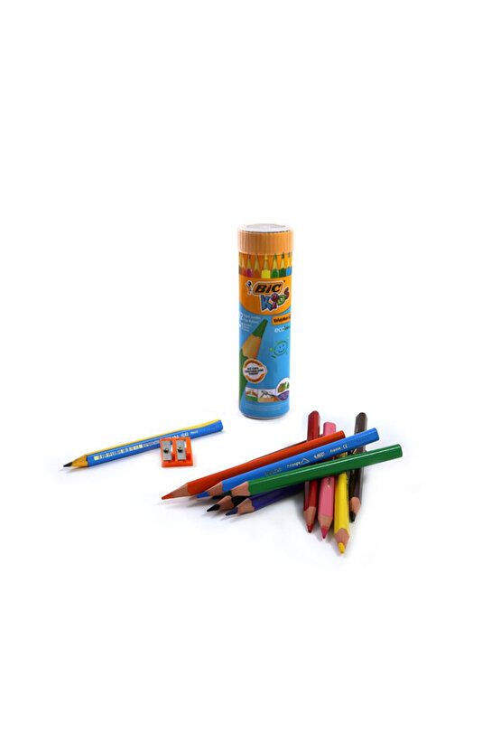 Kids Evolution Metal Tüpte Kuru Boya Kalemi 12+1