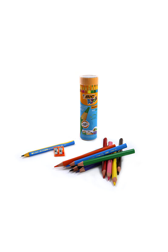 Kids Evolution Metal Tüpte Kuru Boya Kalemi 12+1