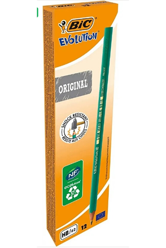 Eco Evolution 650 Hb Kurşun Kalem 12li Kutu  880311