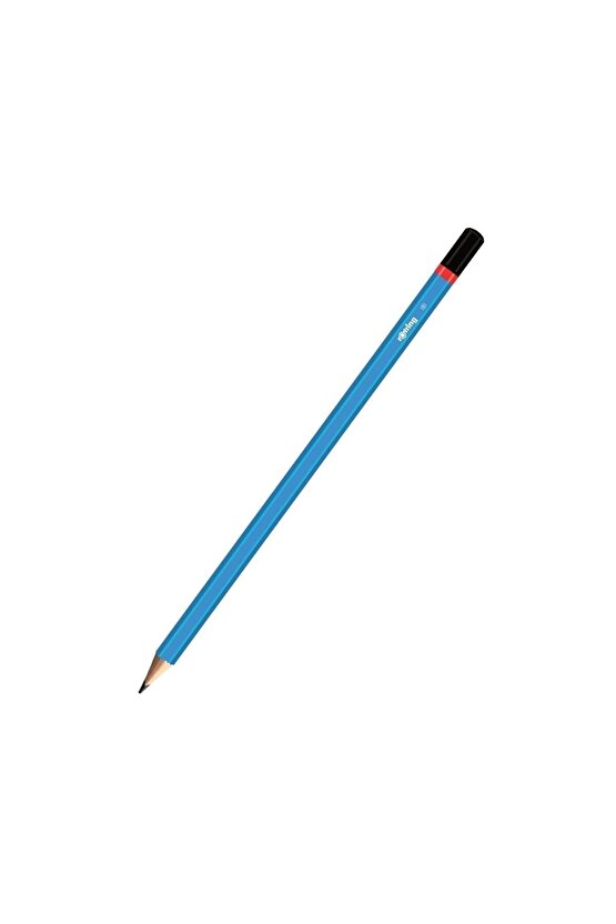 Mercanlı Kurşun Kalem 12 li + Rotring Kırmızı Kopya Kalemi 12 li