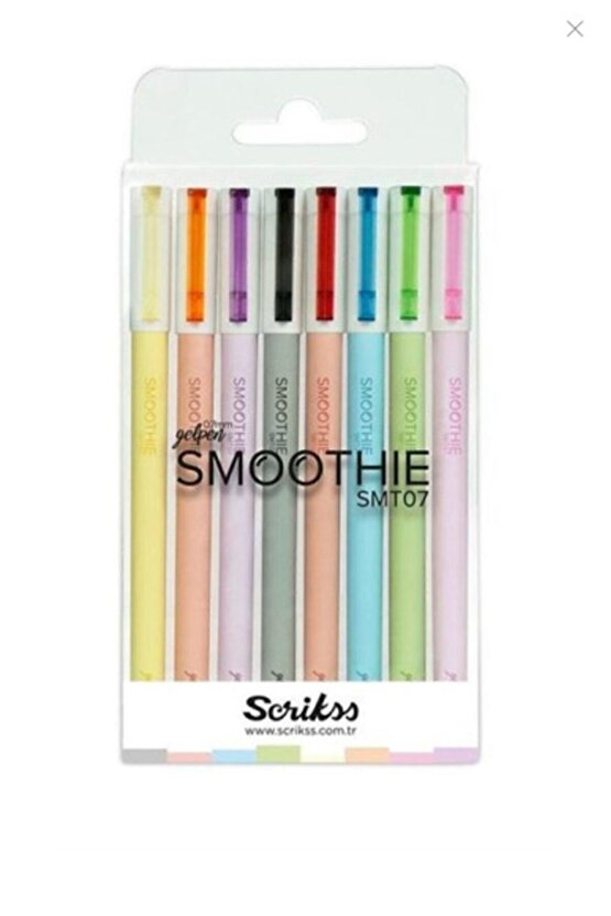 Smoothie Jel Kalem 0.7mm - 8li Set