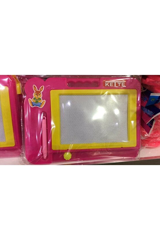 Kette Yaz Sil Mıknatıslı Manyetik Yazı Tahtası Orta Boy Pembe M.t