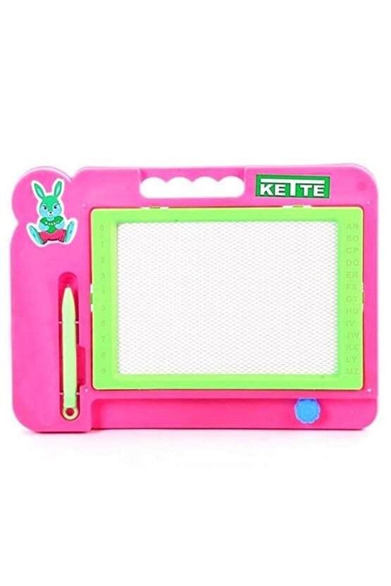 Kette Yaz Sil Mıknatıslı Manyetik Yazı Tahtası Orta Boy Pembe M.t