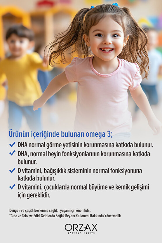 Ocean Gummies Omega 3 Kids - 60 Adet Çiğnenebilir Jel Form