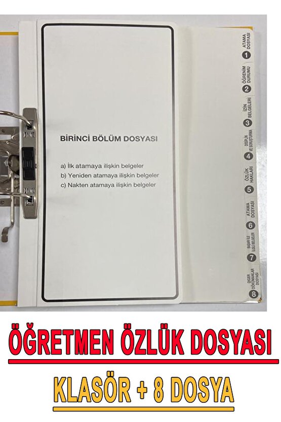 Öğretmen Özlük Dosyası Meb