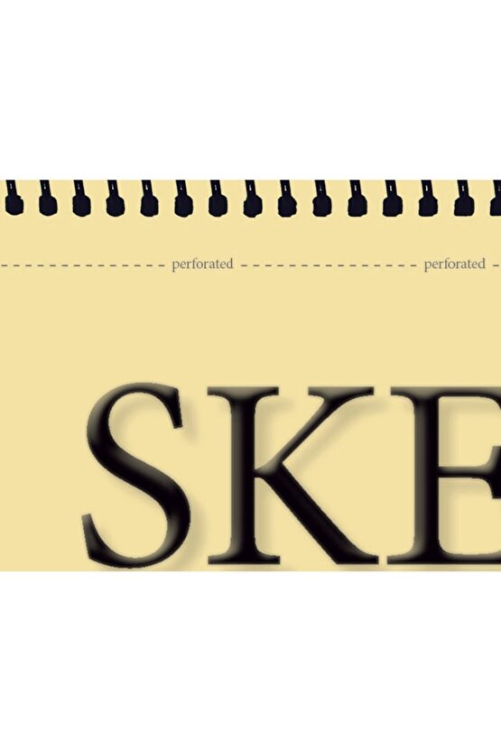 Folıx Art Sketchbook Ivory Spiralli A4 Çizim Ve Eskiz Defter 50 Yaprak 90gr.