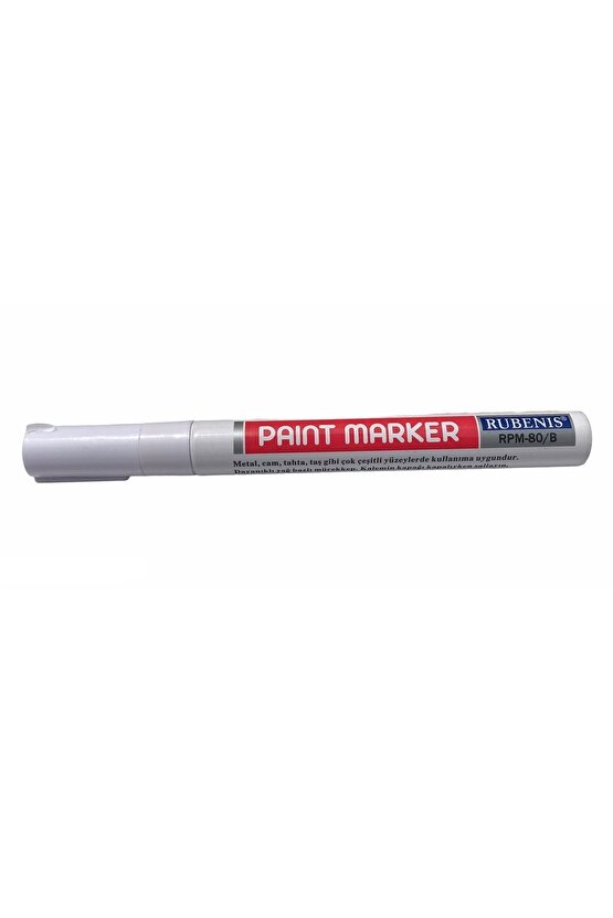 Paint Marker Kalem Beyaz Renk Rpm 80b (1 ADET)