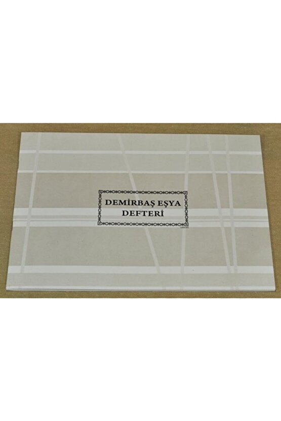 Demirbaş Defteri 40 Yp