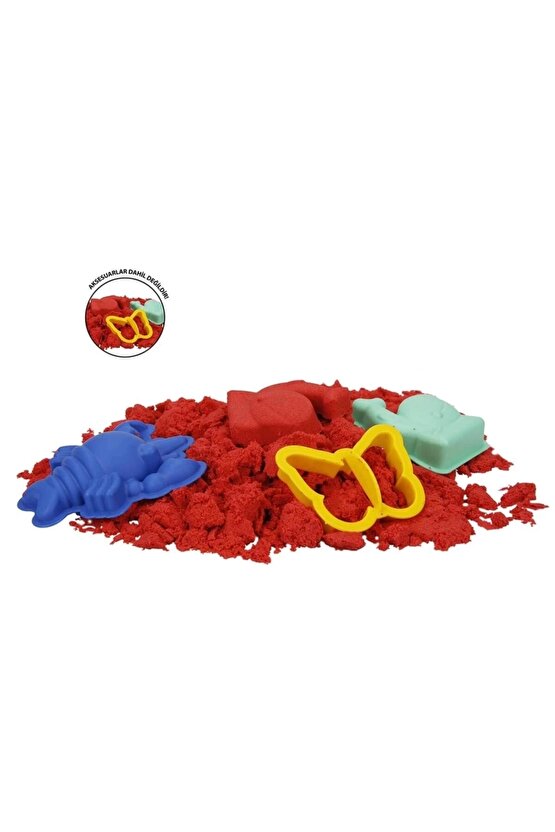 CEYLAN ADAM Kırmızı Kinetik Kum 500 g