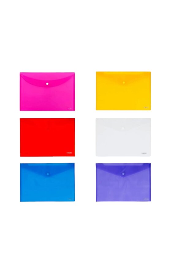 A4 ÇITÇITLI DOSYA A4 KARIŞIK ( 6 Renk )