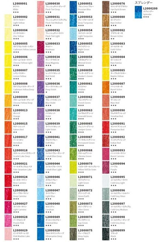 Rembrandt Polycolor 72li Kuru Boya