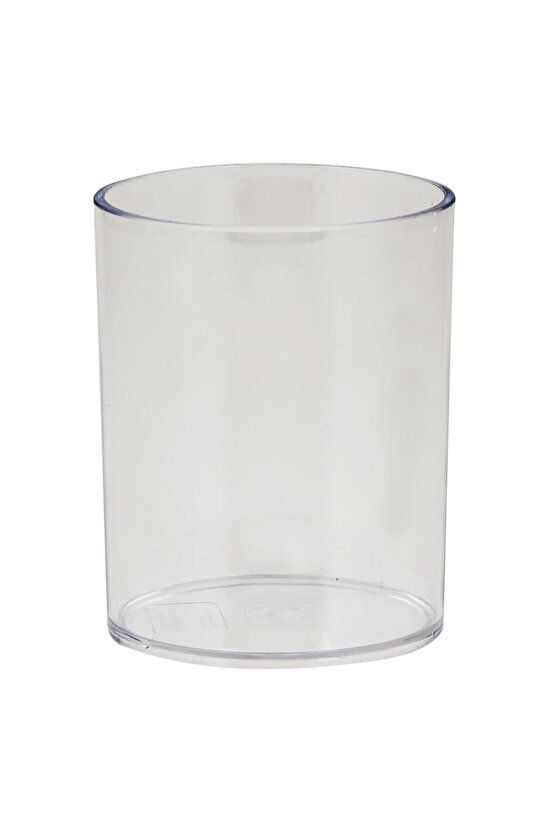 495 Kristal Kalemlik Silindir - Şeffaf