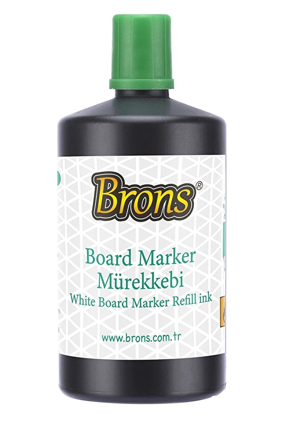 Beyaz Tahta Kalem Mürekkebi 250 ml -yeşil tkm