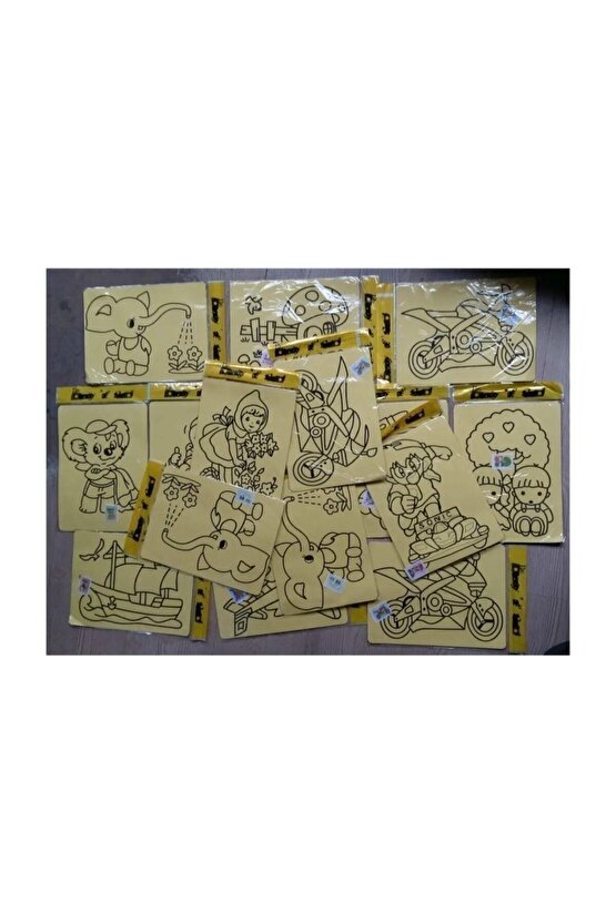 Kum Boyama Seti 10 Lu Sürpriz Hediyeli