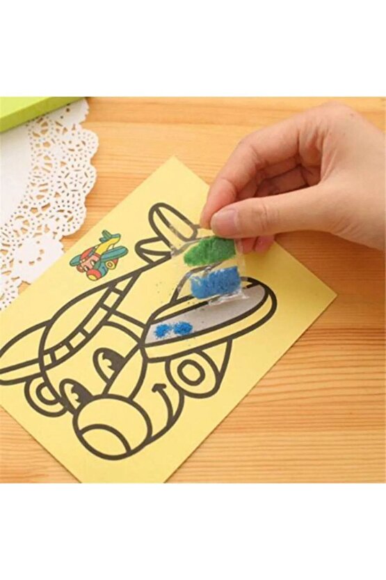 Kum Boyama Seti 10 Lu Sürpriz Hediyeli