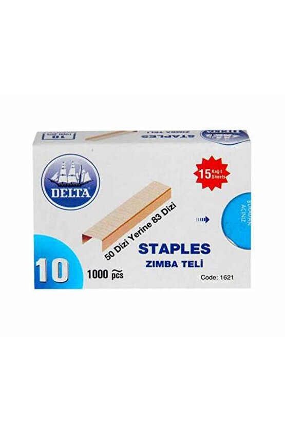 Zımba Teli Sarı No:10 1621