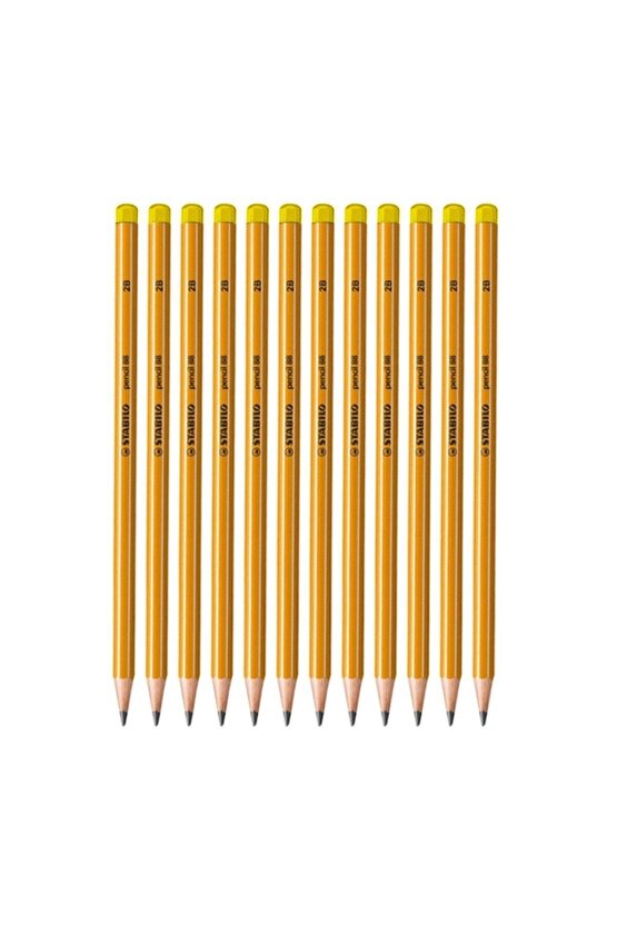 Pencil 88 Sarı Kurşun Kalem 2b 12 Adet