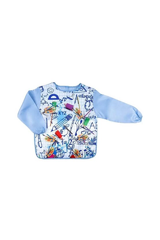 Boyama Önlüğü Büyük Boy Mavi