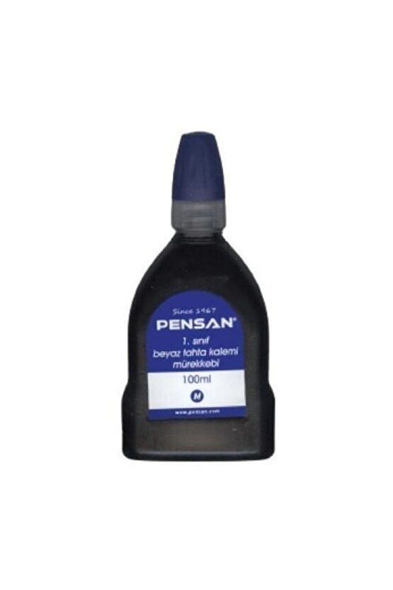 Tahta Kalemi Mürekkebi 100ml Mavi tkm