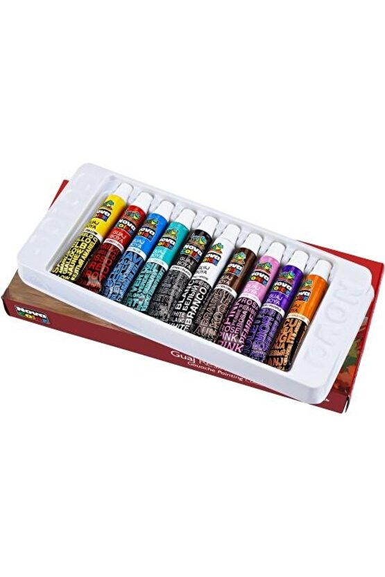 Guaj Boya Tüp 10 Renk Nc-102