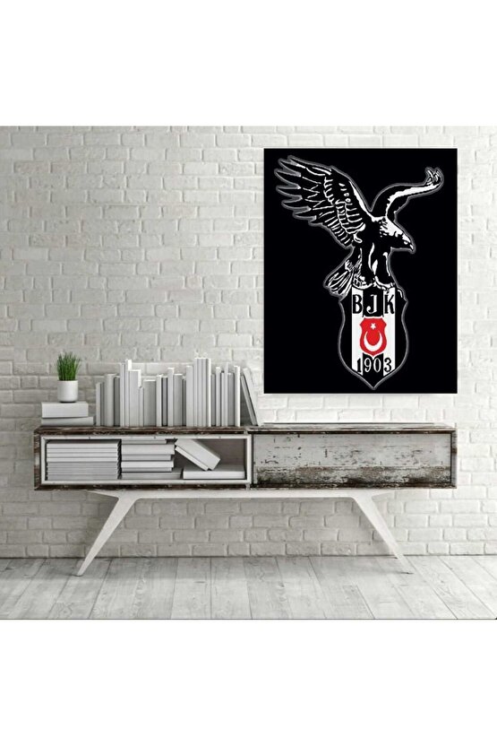 Sayılarla Boyama Kasnaklı Tablo Seti Fırça Boya Dahil 40x50 BJK 1