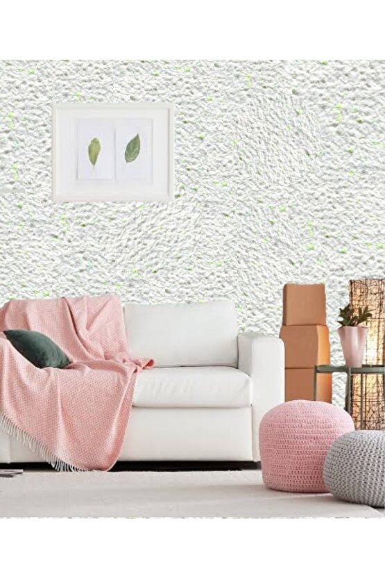 Organik Ipek Sıva - Dekoratif Yalıtım Sıvası - Ses & Isı & Nem Yalıtımı - Izo-024 - 4 M2