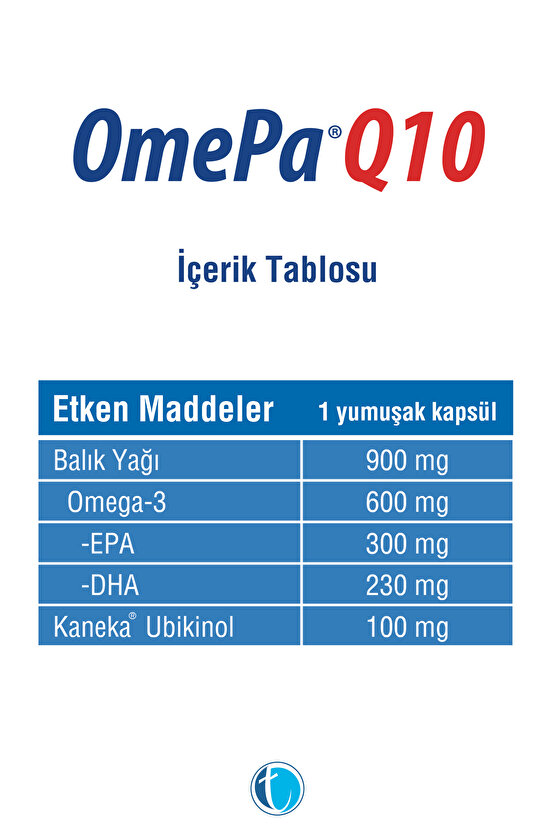 Q10 90 Yumuşak Kapsül Ubikinol QH Balık Yağı Omega 3