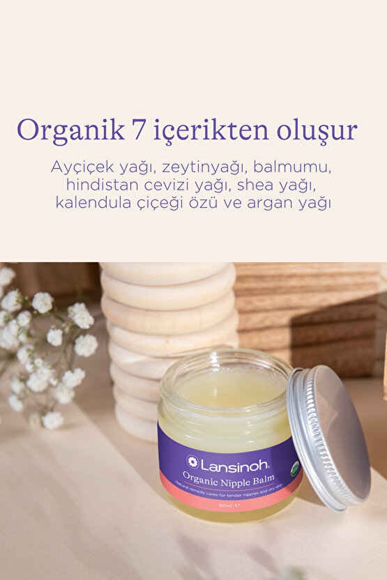 Organik Göğüs Ucu Balmı 60ml