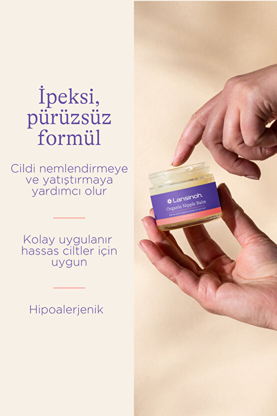 Organik Göğüs Ucu Balmı 60ml